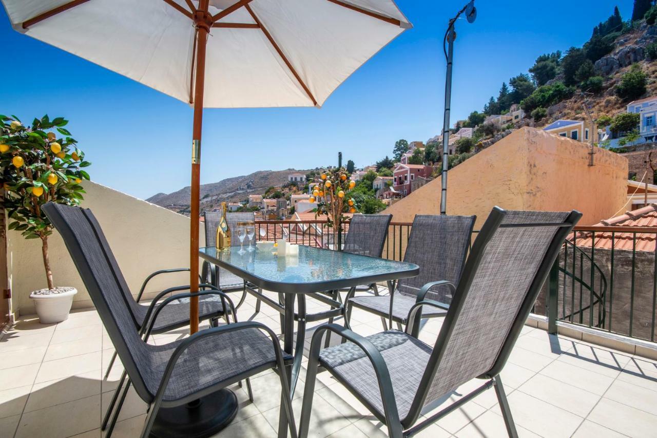 Villa Elion Symi Exterior foto